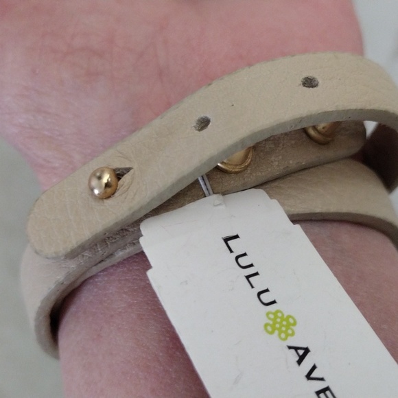 Lulu Avenue wrap designer bracelet. - Picture 3 of 10